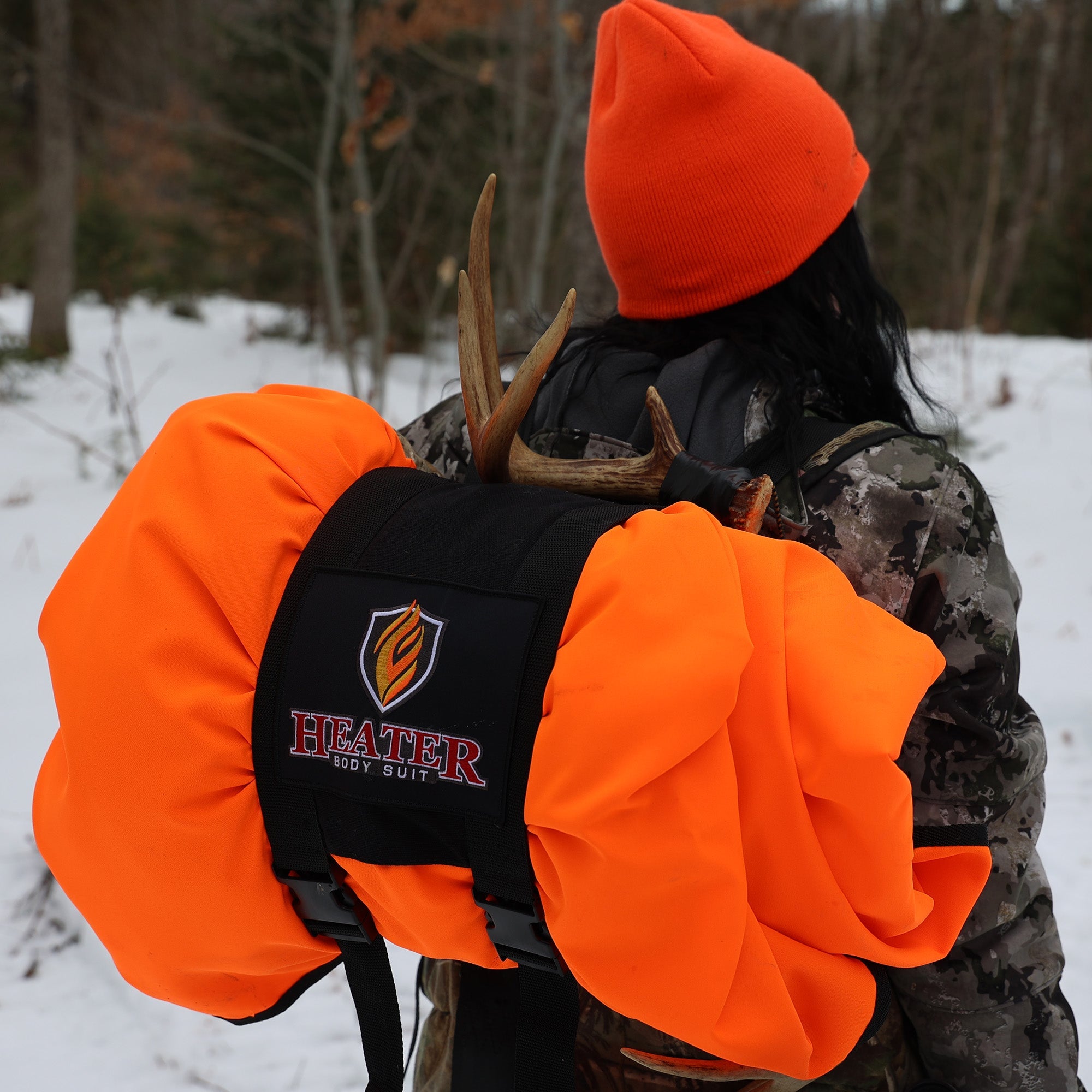 Detachable Heater Body Suit Carrying Straps