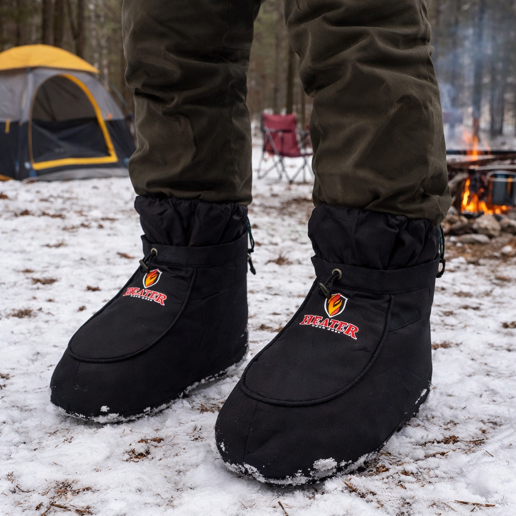 Heater Body Suit Boot Covers Windproof & Waterproof